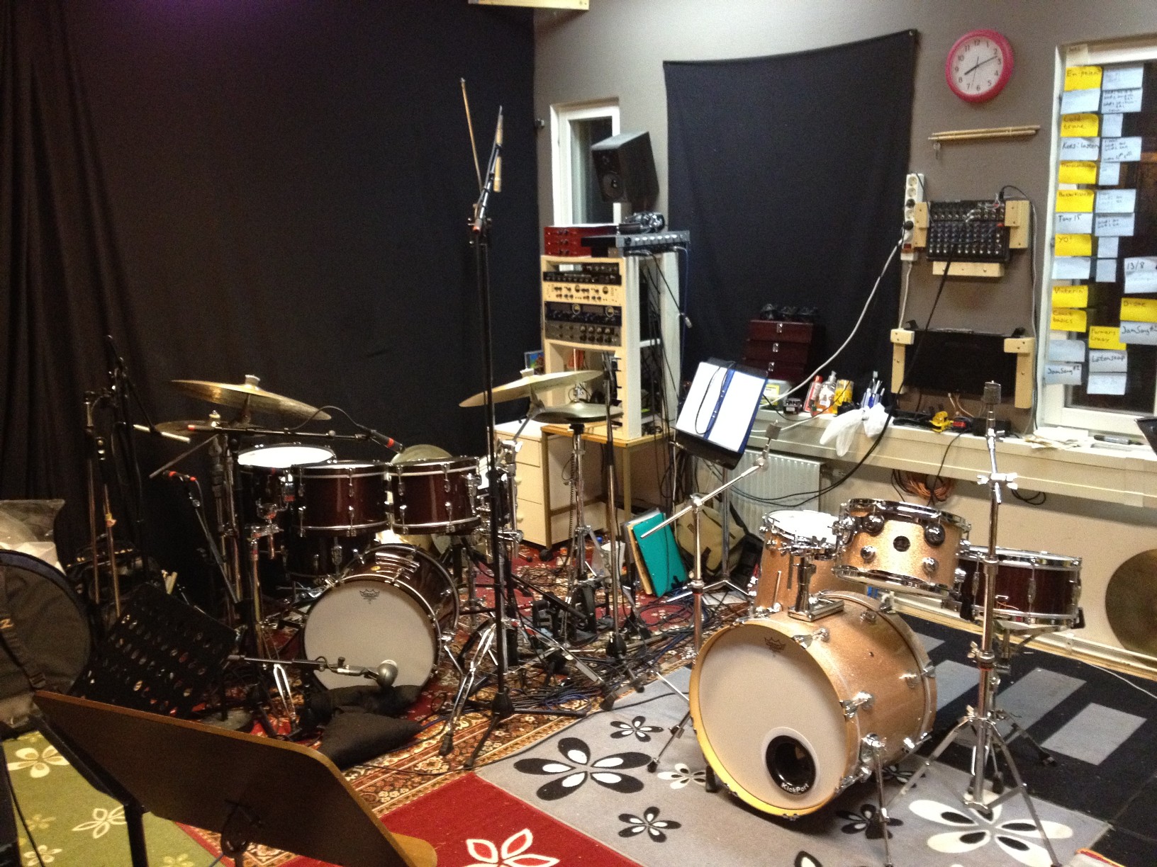 The room